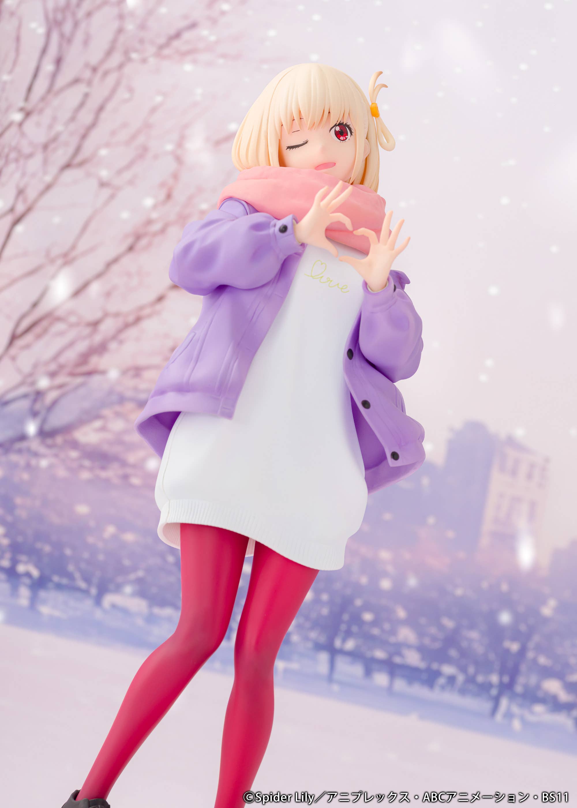 1/7 Scale Figure "Chisato Nishikigi Winter ver. " | 4582666825204