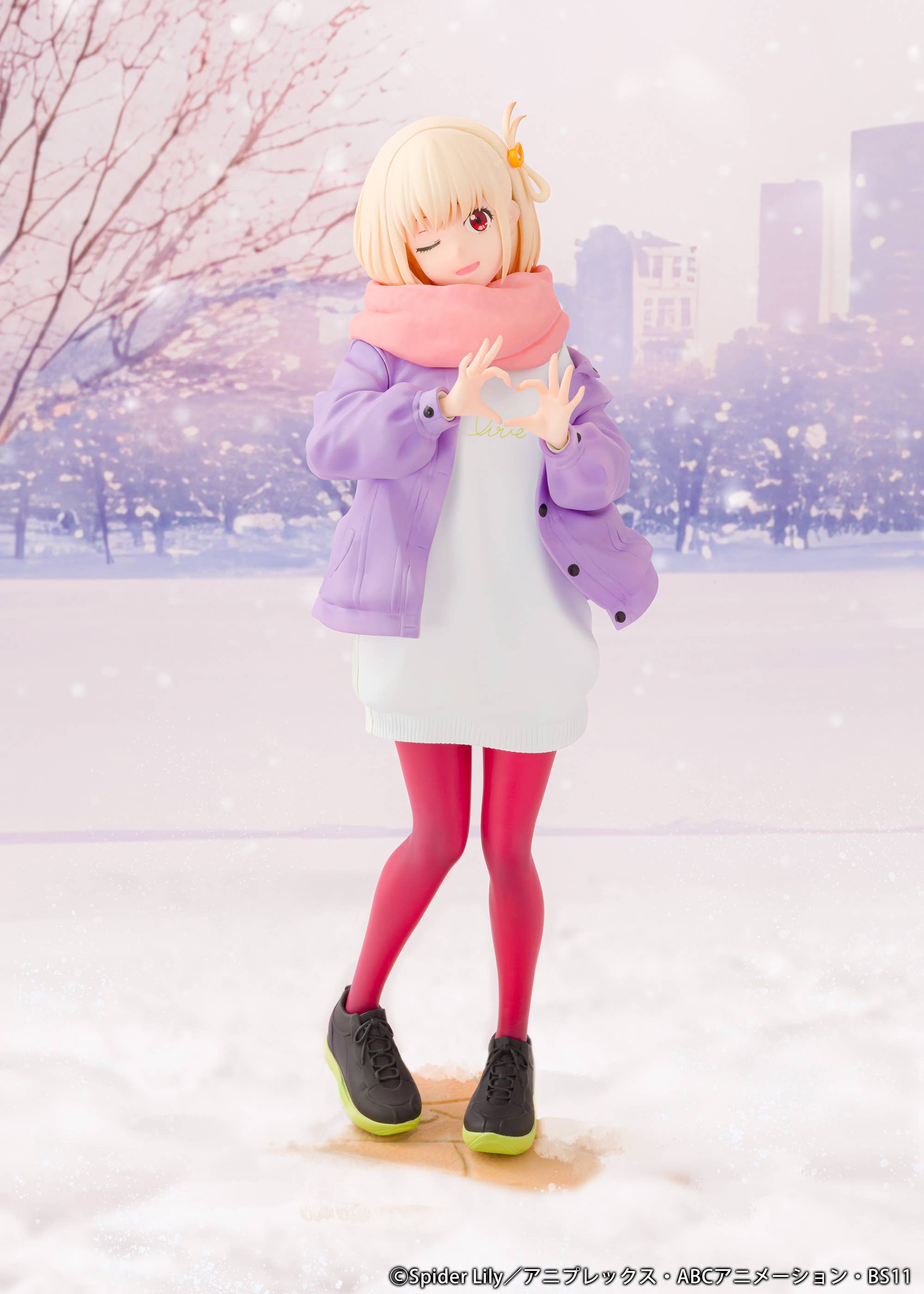 1/7 Scale Figure "Chisato Nishikigi Winter ver. " | 4582666825204