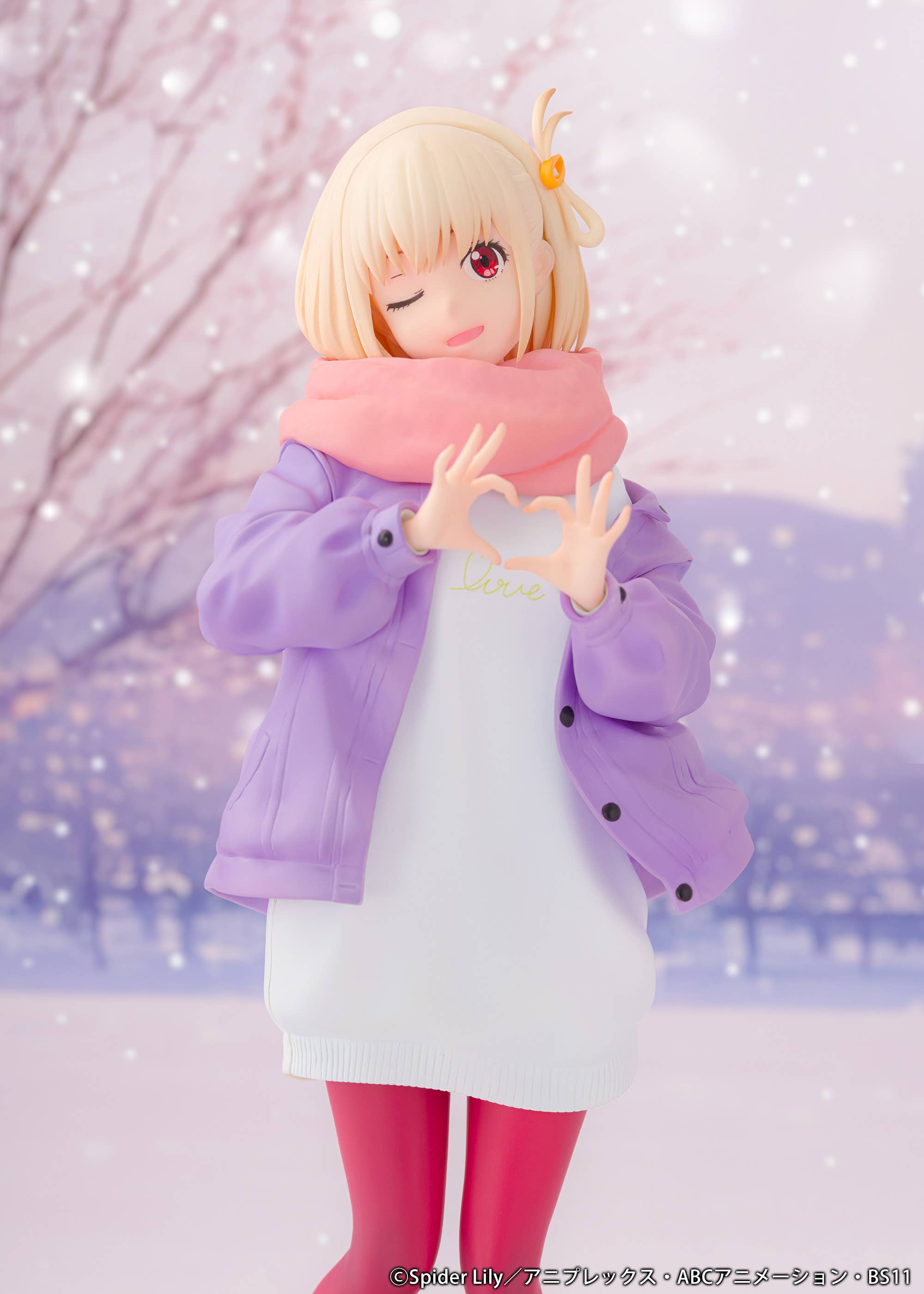 1/7 Scale Figure "Chisato Nishikigi Winter ver. " | 4582666825204