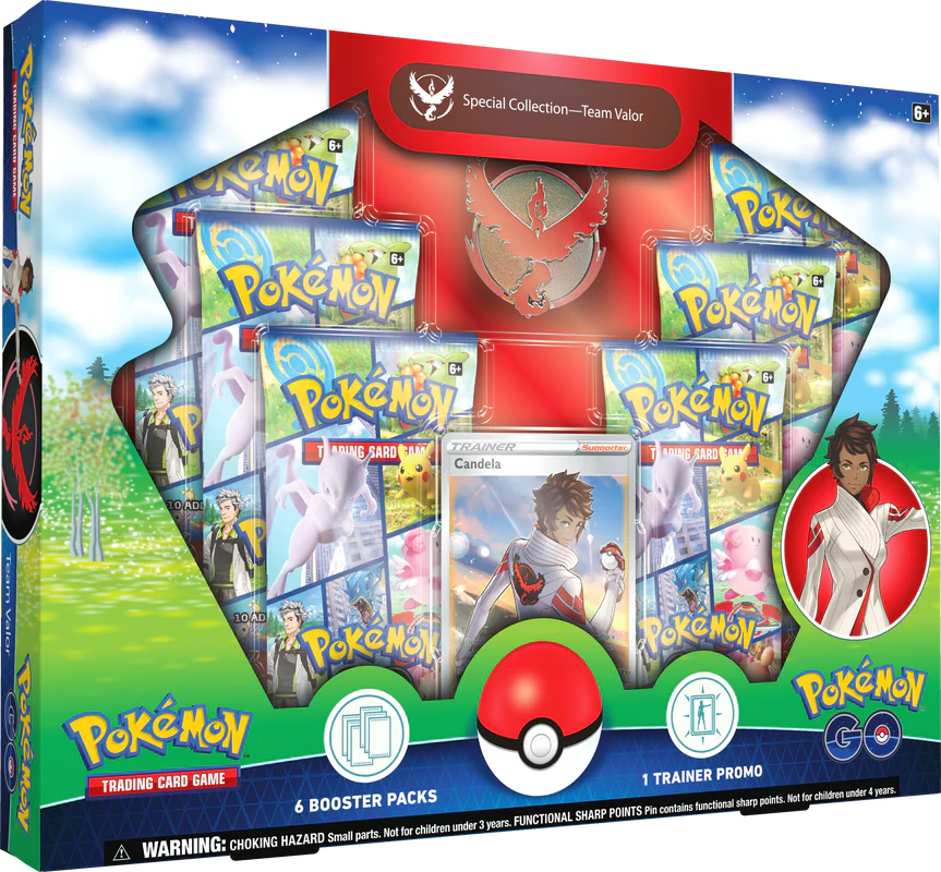 Pokemon Go: Special Teams Collection Box (Multiples of 6)