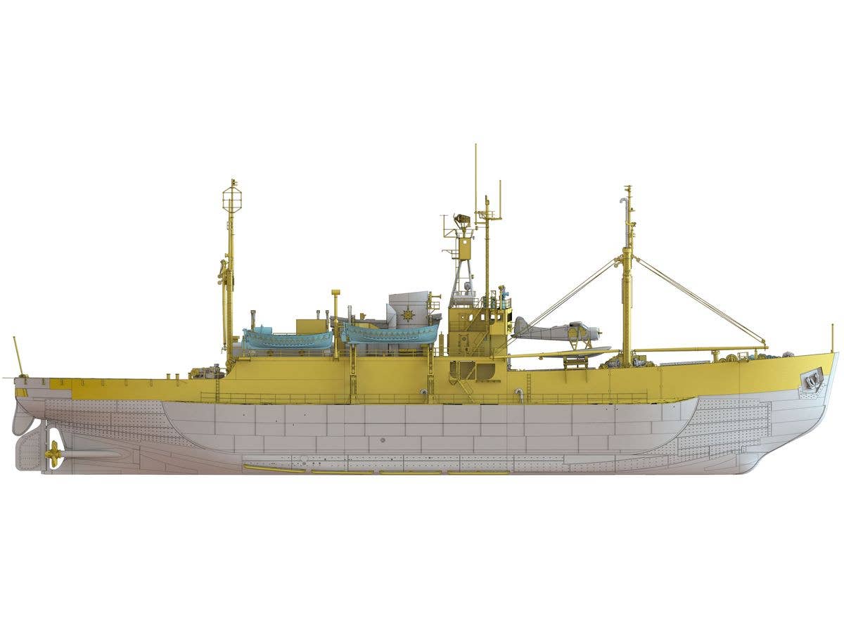Hasegawa [HP001] 1/250 ANTARCTICA OBSERVATION SHIP SOYA "Antarctica Observatin 2nd Corps" (Super detail kit) | 8806345680806