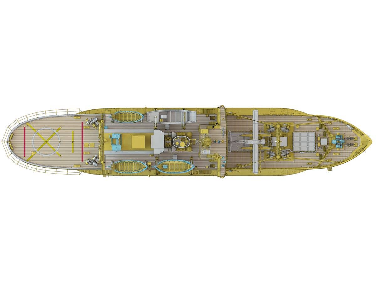Hasegawa [HP001] 1/250 ANTARCTICA OBSERVATION SHIP SOYA "Antarctica Observatin 2nd Corps" (Super detail kit) | 8806345680806