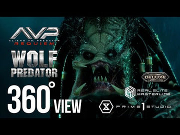 Real Elite Masterline Aliens vs. Predator: Requiem Wolf Predator Deluxe Version
