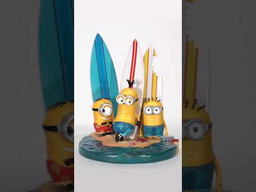 Prime Collectible Figures Minions On The Beach