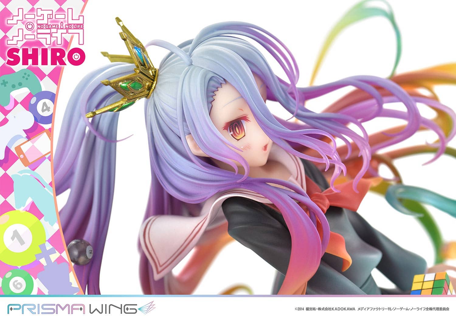 PRISMA WING NO GAME NO LIFE Shiro 1/7 Scale Pre-Painted Figure | 4580708040561
