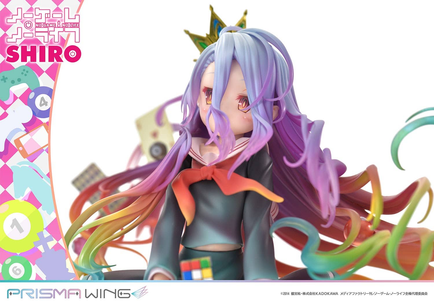 PRISMA WING NO GAME NO LIFE Shiro 1/7 Scale Pre-Painted Figure | 4580708040561