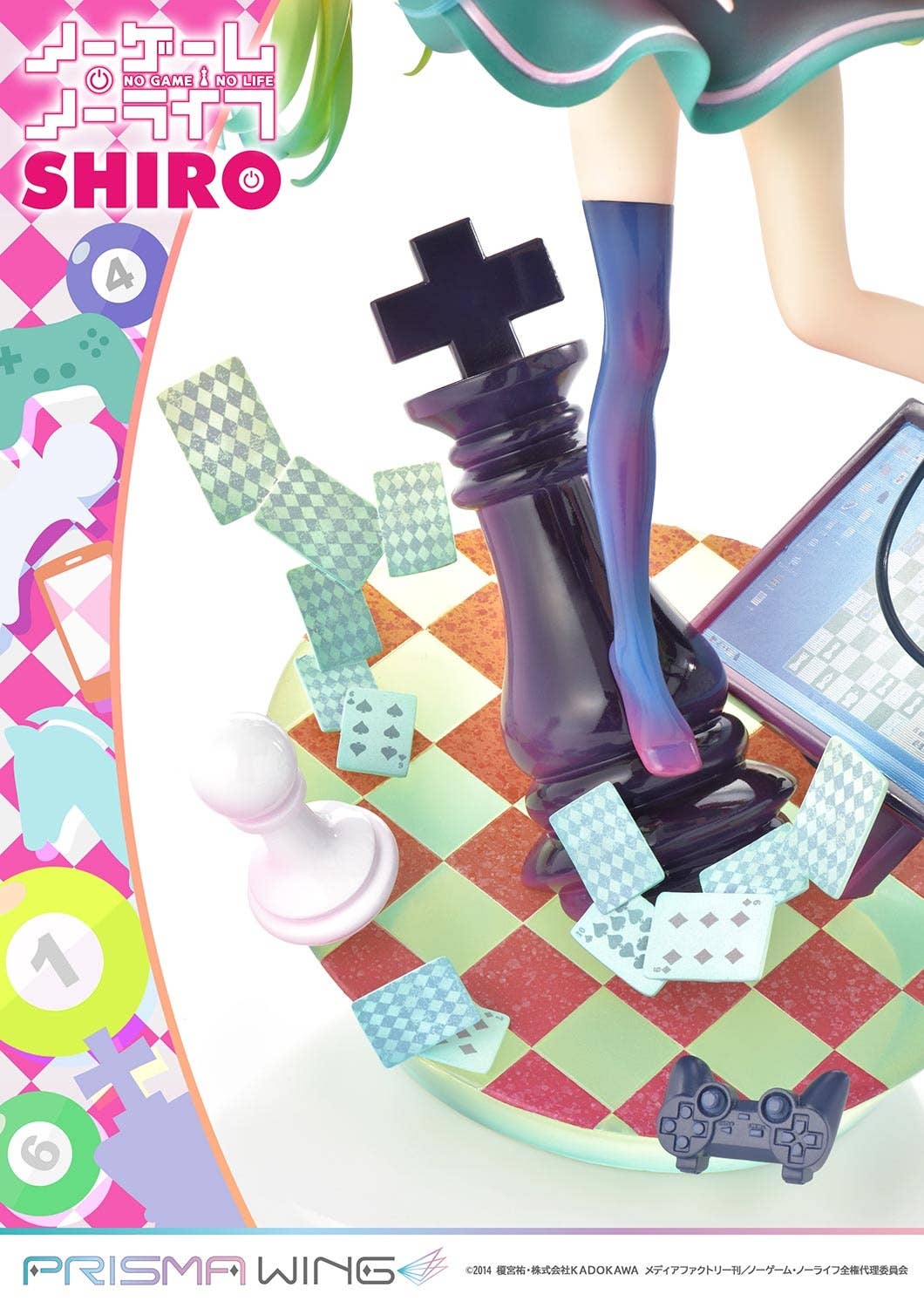 PRISMA WING NO GAME NO LIFE Shiro 1/7 Scale Pre-Painted Figure | 4580708040561