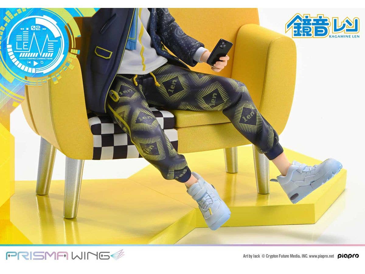 Prime 1 Studio PRISMA WING Piapro Characters Kagamine Len 1/7 Scale Pre-Painted Figure | 4582647121417