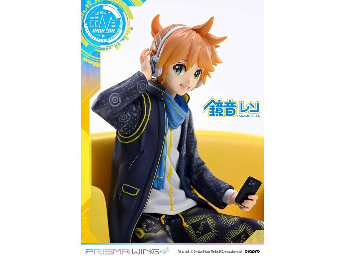 Prime 1 Studio PRISMA WING Piapro Characters Kagamine Len 1/7 Scale Pre-Painted Figure | 4582647121417
