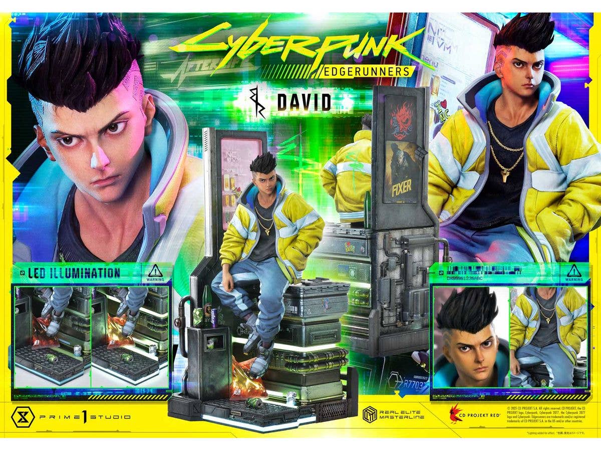 Prime 1 Studio Real Elite Masterline Cyberpunk: Edgerunners David | 4582647121530