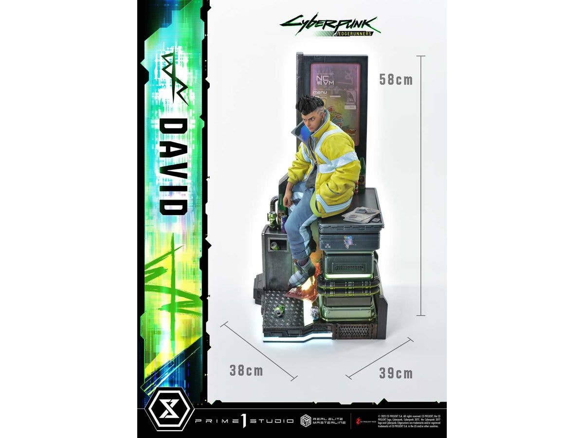 Prime 1 Studio Real Elite Masterline Cyberpunk: Edgerunners David | 4582647121530