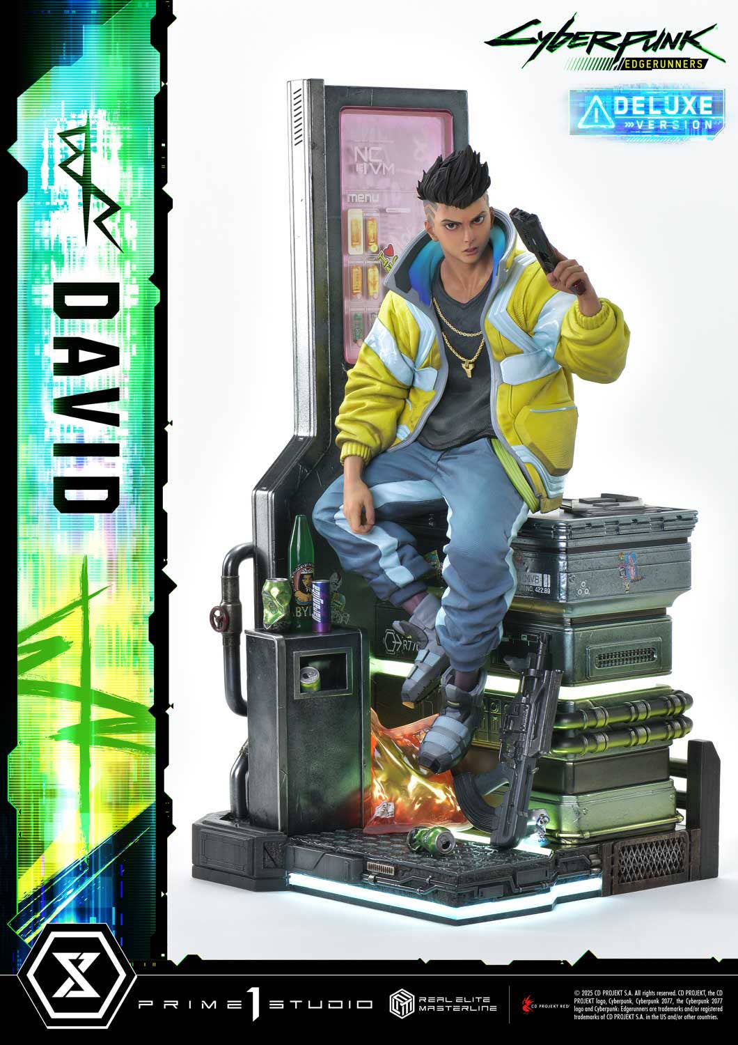 Prime 1 Studio Real Elite Masterline Cyberpunk: Edgerunners David Deluxe Version | 4582647121547
