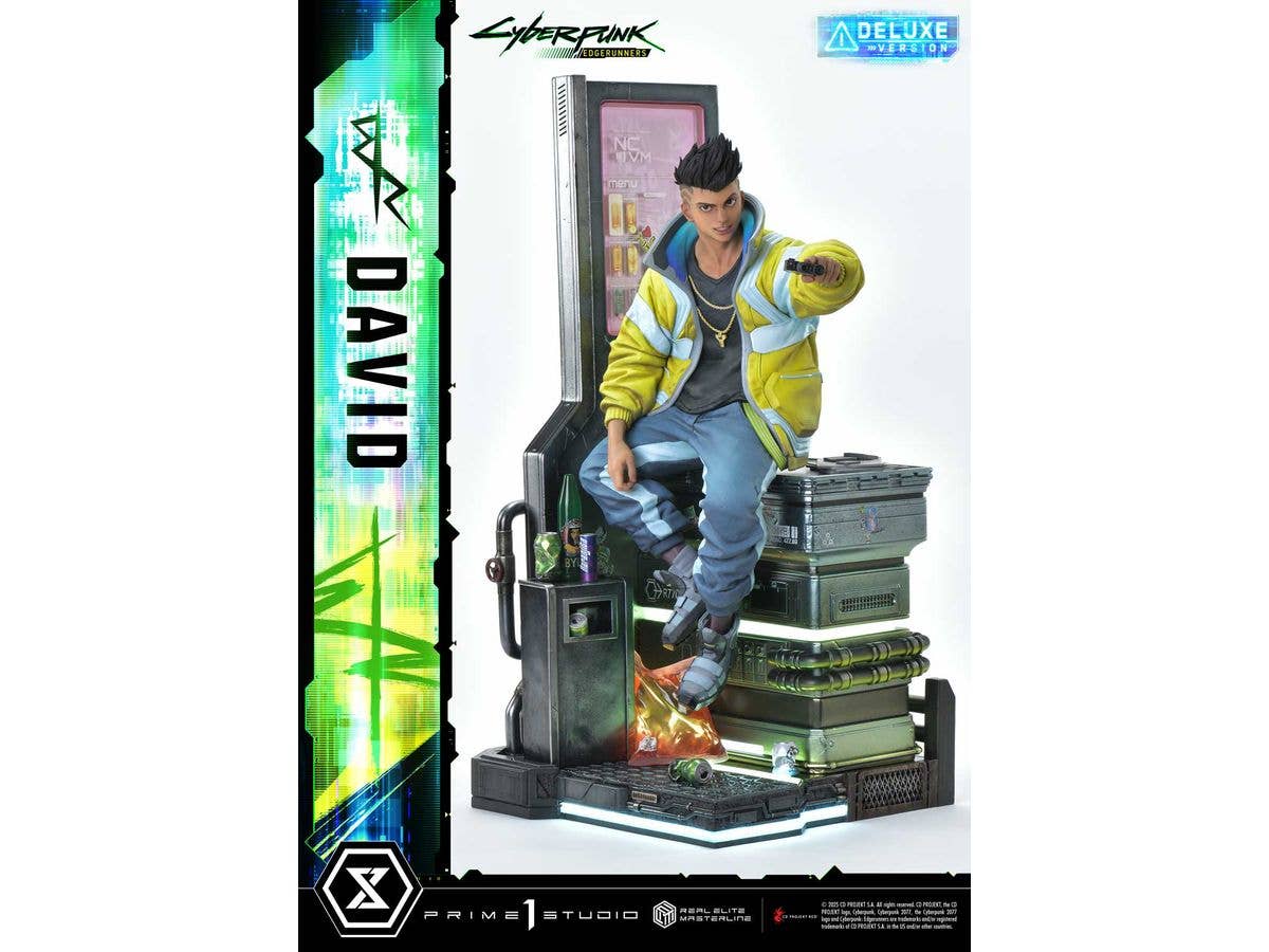 Prime 1 Studio Real Elite Masterline Cyberpunk: Edgerunners David Deluxe Version | 4582647121547