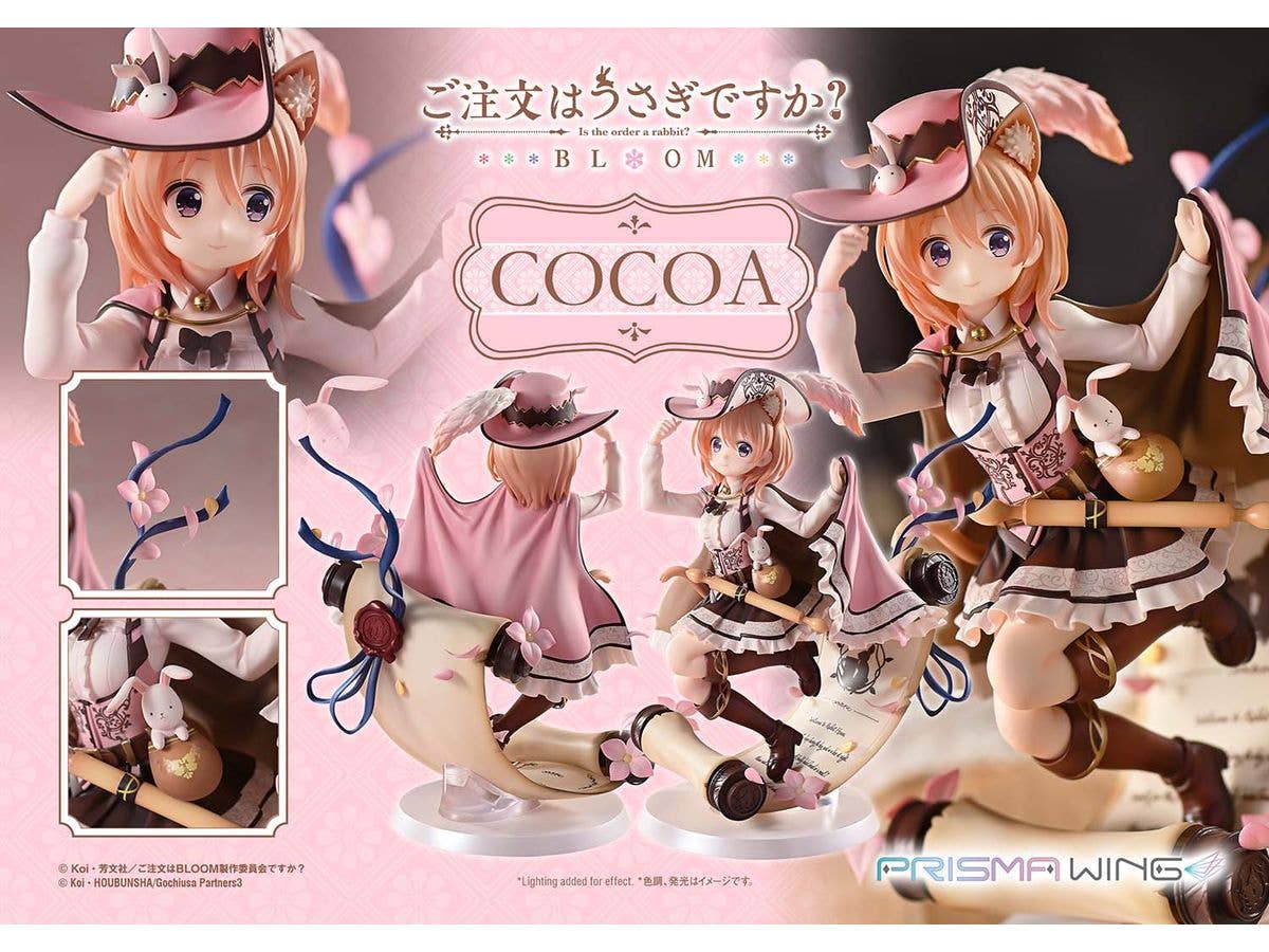 Prime 1 Studio PRISMA WING Is the Order a Rabbit? BLOOM Cocoa 1/7 Scale Pre-Painted Figure | 4582647121745