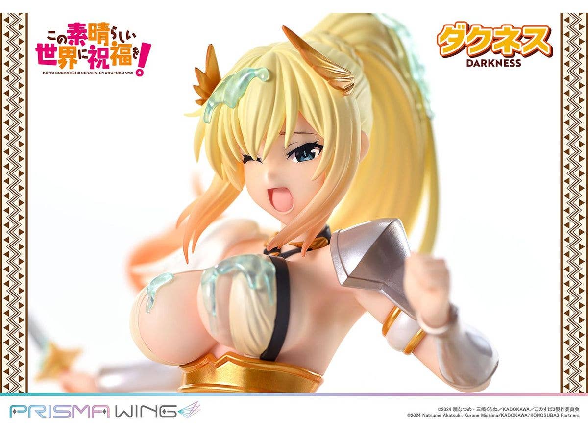Prime 1 Studio PRISMA WING The anime KONOSUBA -God's blessing on this wonderful world! DARKNESS 1/7 Scale Pre-Painted Figure | 4582647121769