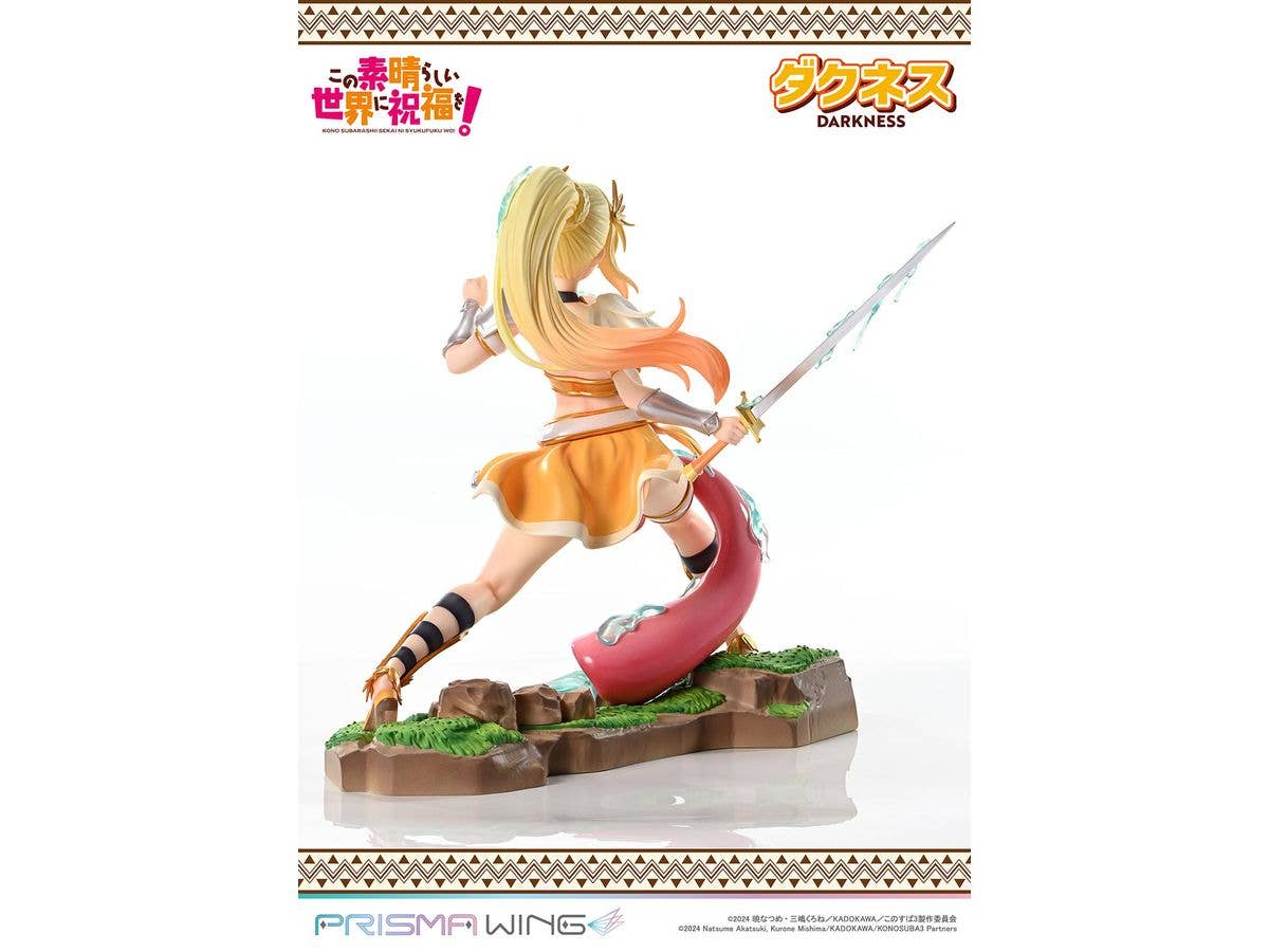 Prime 1 Studio PRISMA WING The anime KONOSUBA -God's blessing on this wonderful world! DARKNESS 1/7 Scale Pre-Painted Figure | 4582647121769