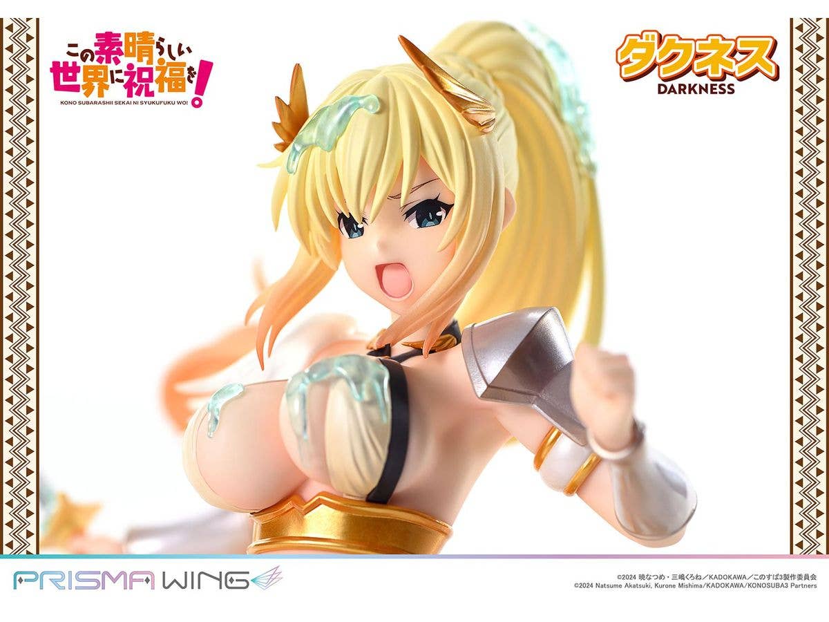 Prime 1 Studio PRISMA WING The anime KONOSUBA -God's blessing on this wonderful world! DARKNESS 1/7 Scale Pre-Painted Figure | 4582647121769