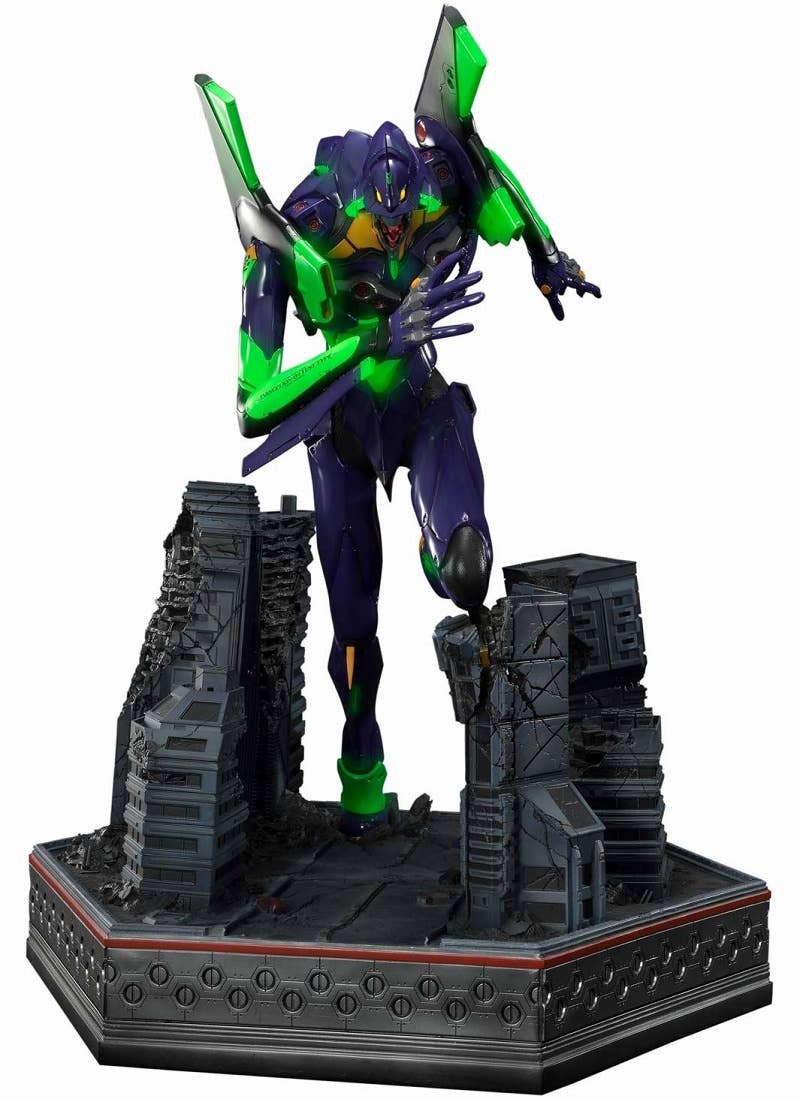 Prime 1 Studio Ultimate Diorama Masterline Evangelion Test Type-01 Night Battle Version | 4562471901959