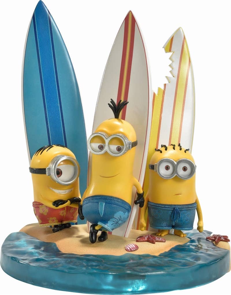 Prime 1 Studio Prime Collectible Figures Minions On The Beach | 4562471908934