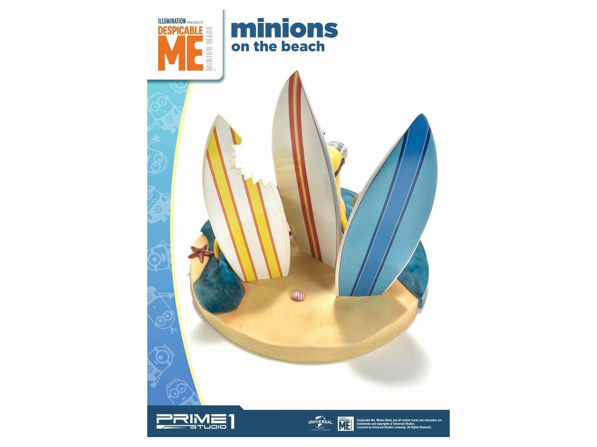 Prime 1 Studio Prime Collectible Figures Minions On The Beach | 4562471908934