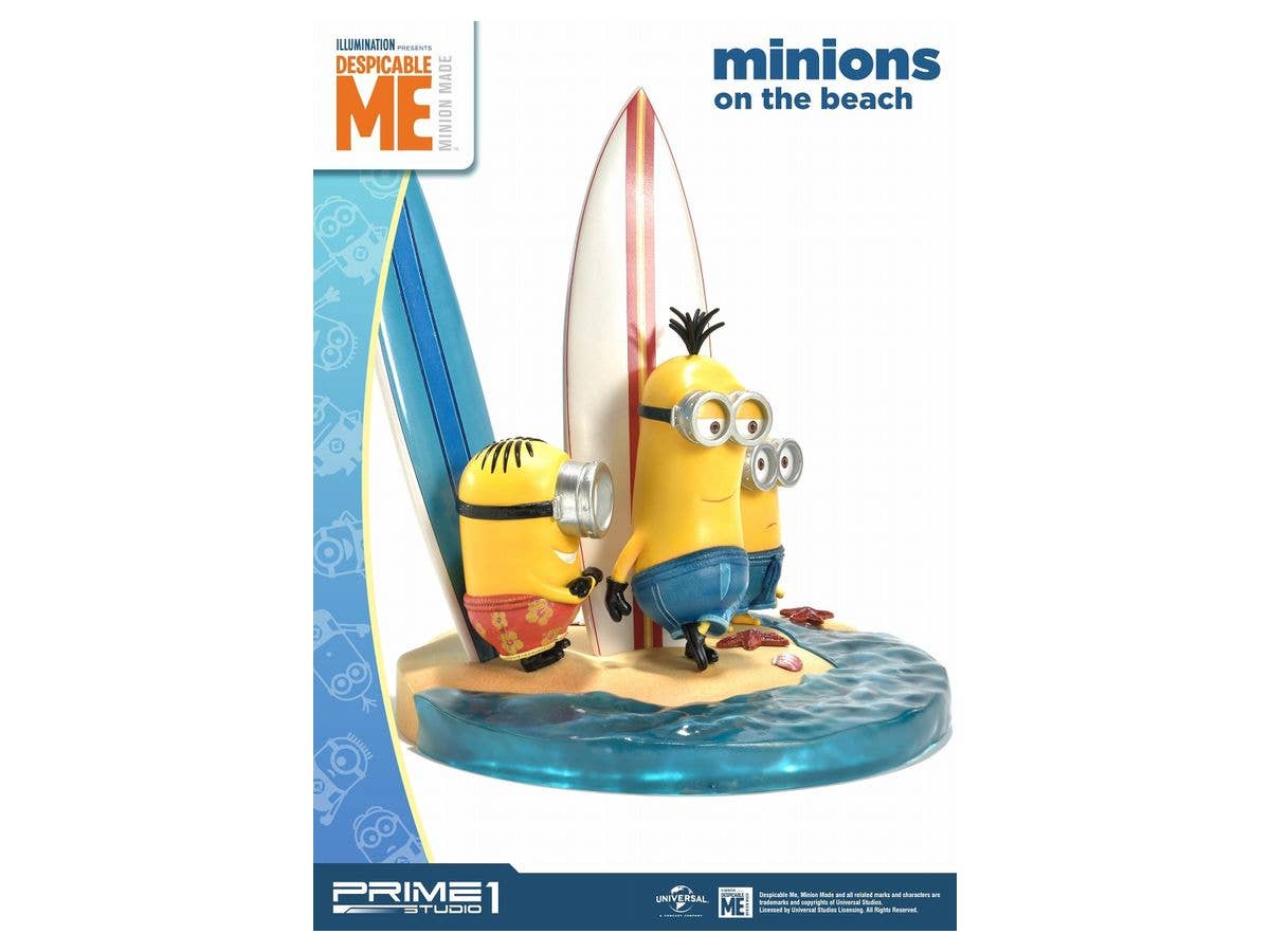 Prime 1 Studio Prime Collectible Figures Minions On The Beach | 4562471908934