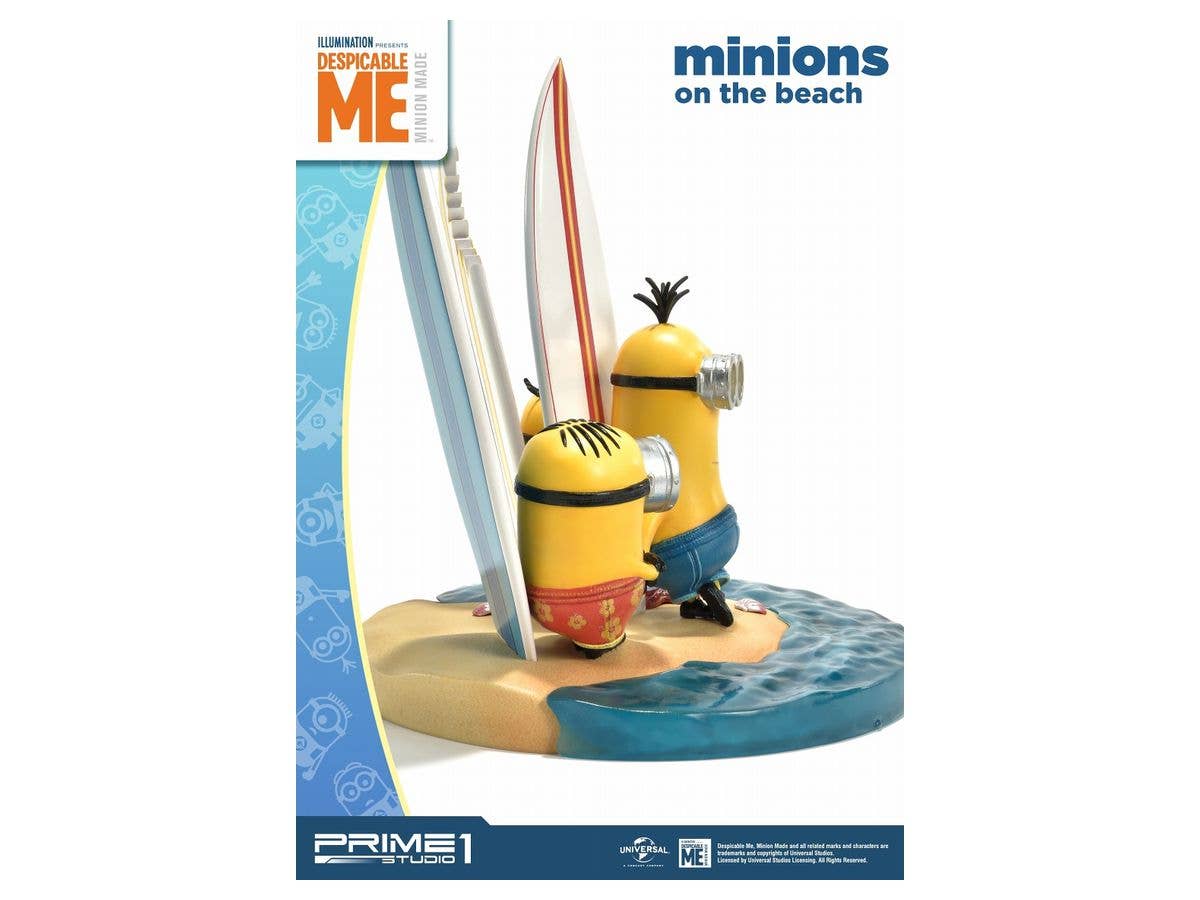 Prime 1 Studio Prime Collectible Figures Minions On The Beach | 4562471908934