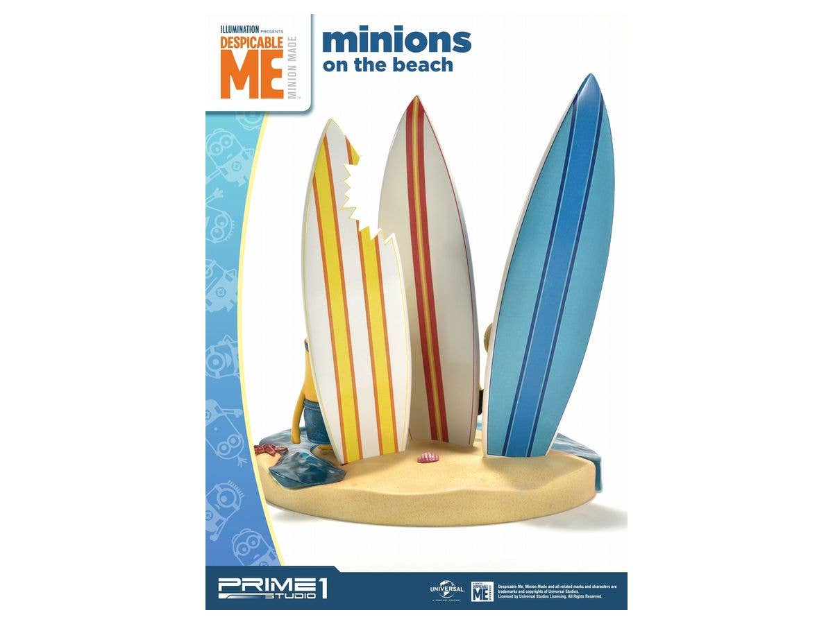 Prime 1 Studio Prime Collectible Figures Minions On The Beach | 4562471908934