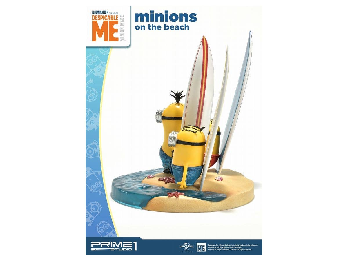 Prime 1 Studio Prime Collectible Figures Minions On The Beach | 4562471908934