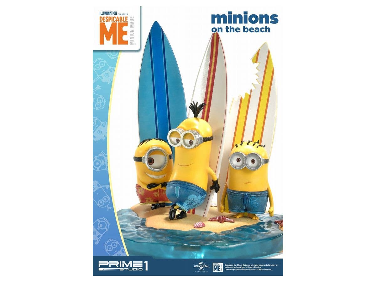 Prime 1 Studio Prime Collectible Figures Minions On The Beach | 4562471908934
