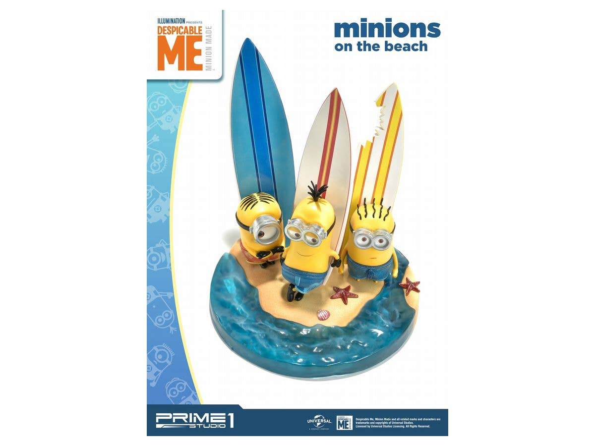 Prime 1 Studio Prime Collectible Figures Minions On The Beach | 4562471908934