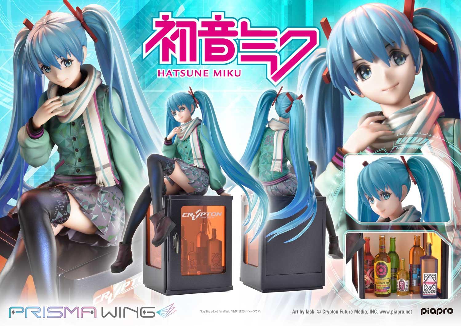 PRISMA WING Hatsune Miku "Art by lack" 1/7 Scale Pre-Painted Figure