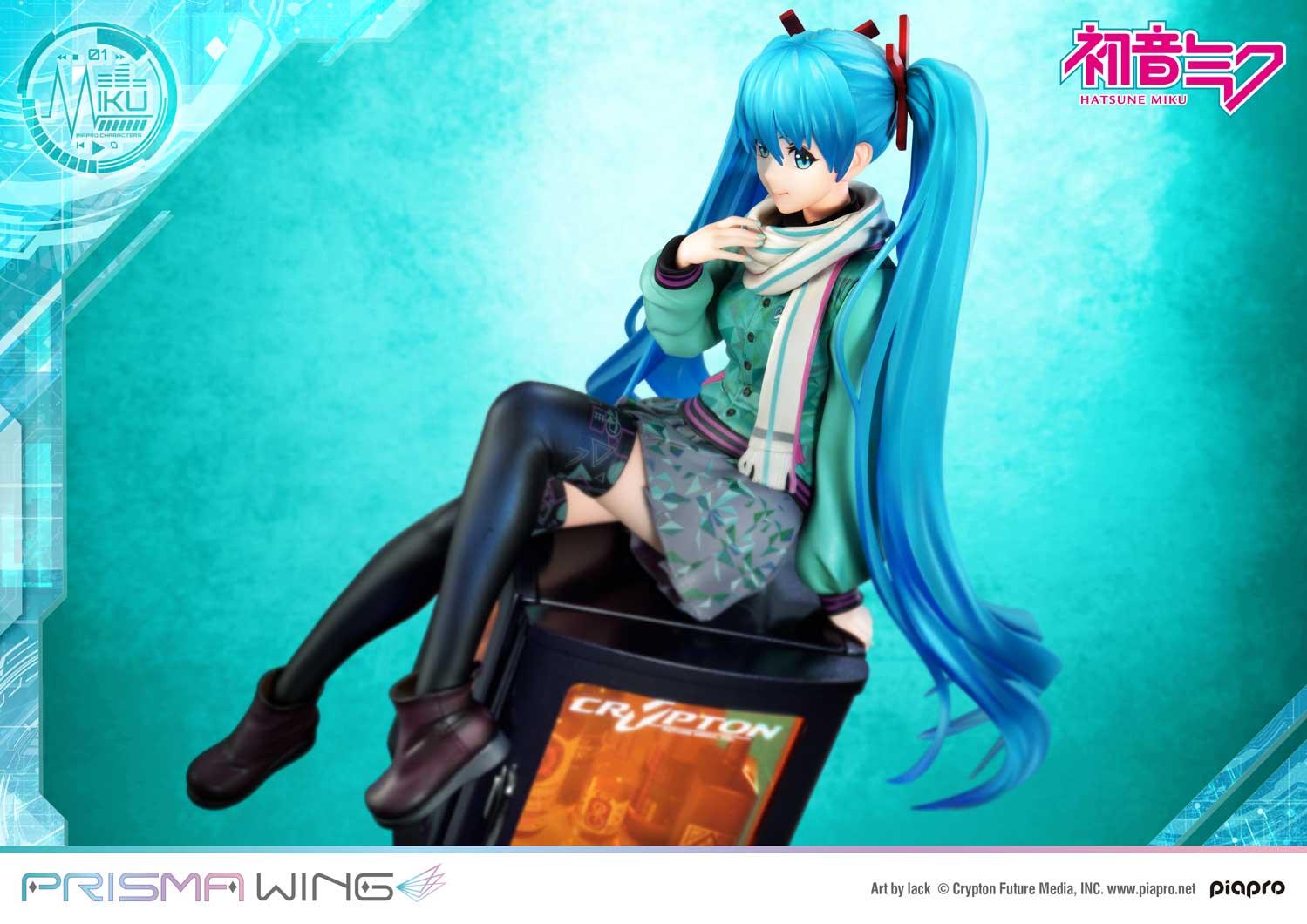 PRISMA WING Hatsune Miku "Art by lack" 1/7 Scale Pre-Painted Figure