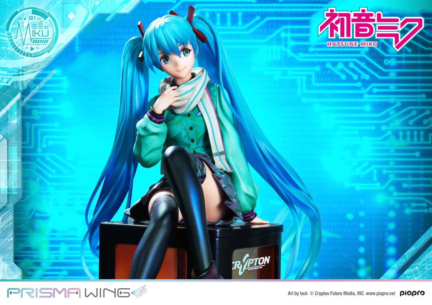 PRISMA WING Hatsune Miku "Art by lack" 1/7 Scale Pre-Painted Figure