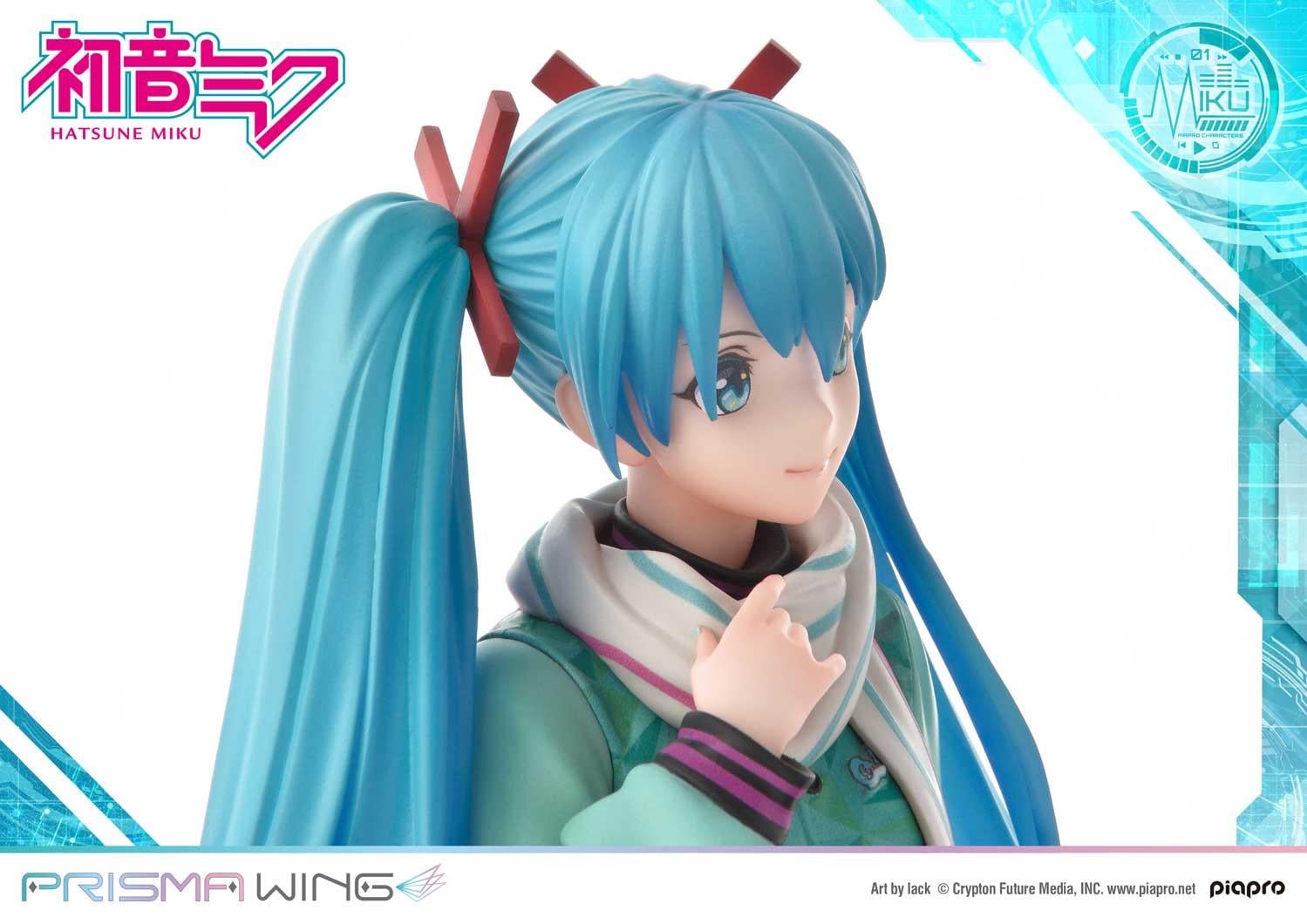 PRISMA WING Hatsune Miku "Art by lack" 1/7 Scale Pre-Painted Figure