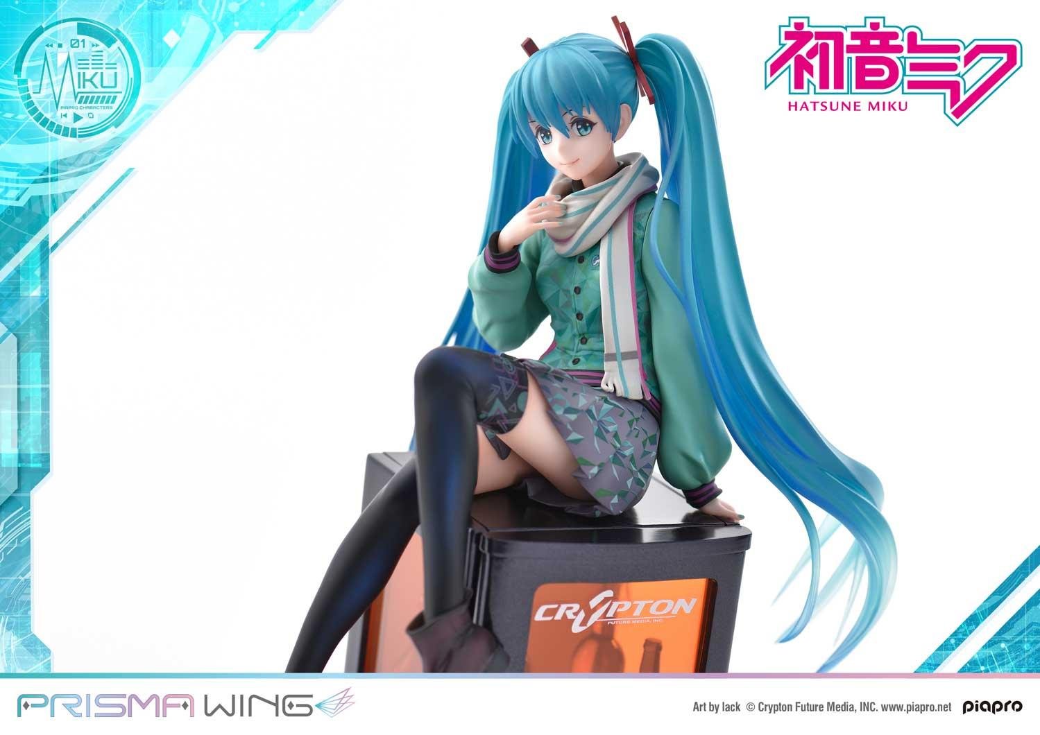 PRISMA WING Hatsune Miku "Art by lack" 1/7 Scale Pre-Painted Figure