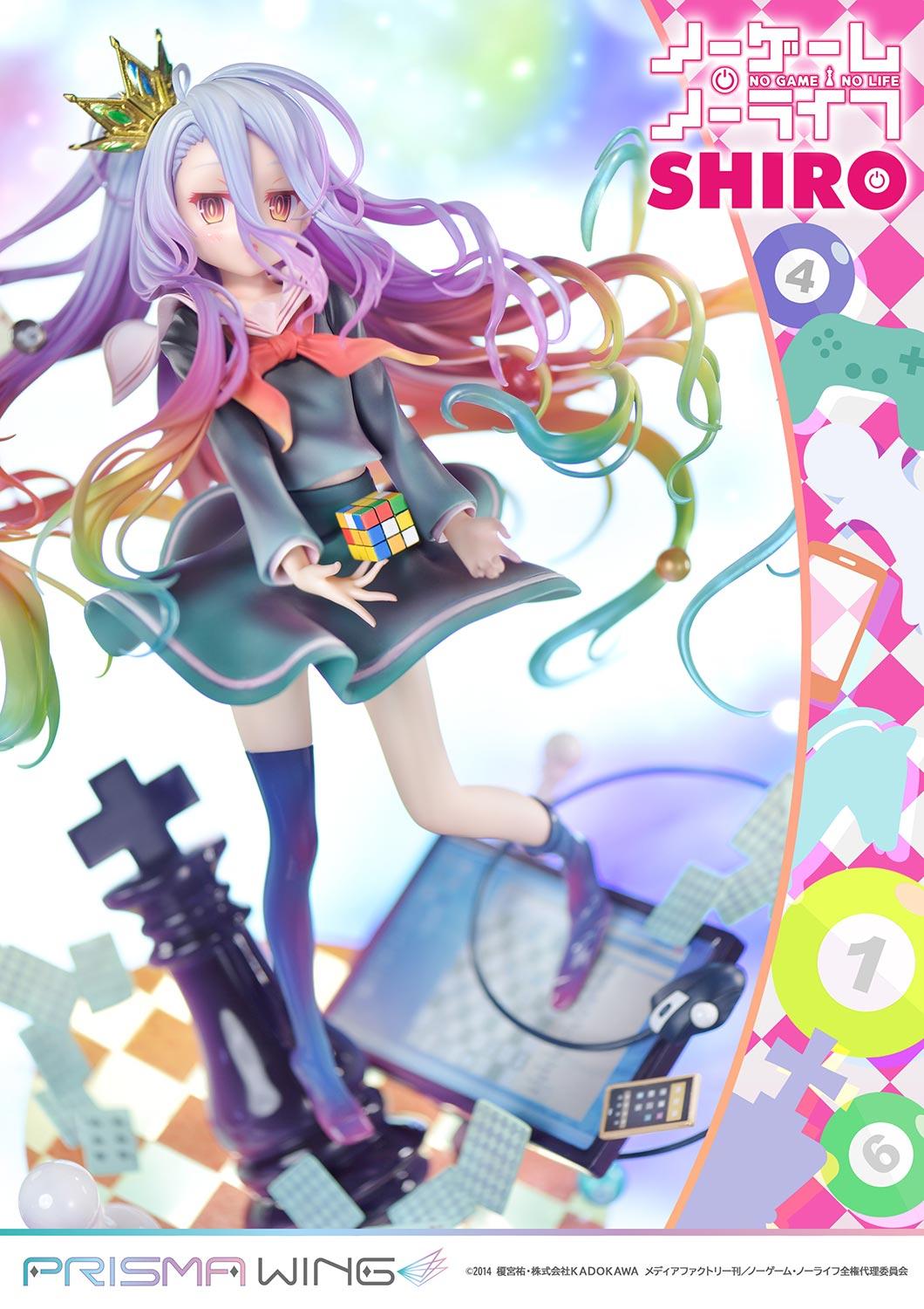 PRISMA WING NO GAME NO LIFE Shiro 1/7 Scale Pre-Painted Figure