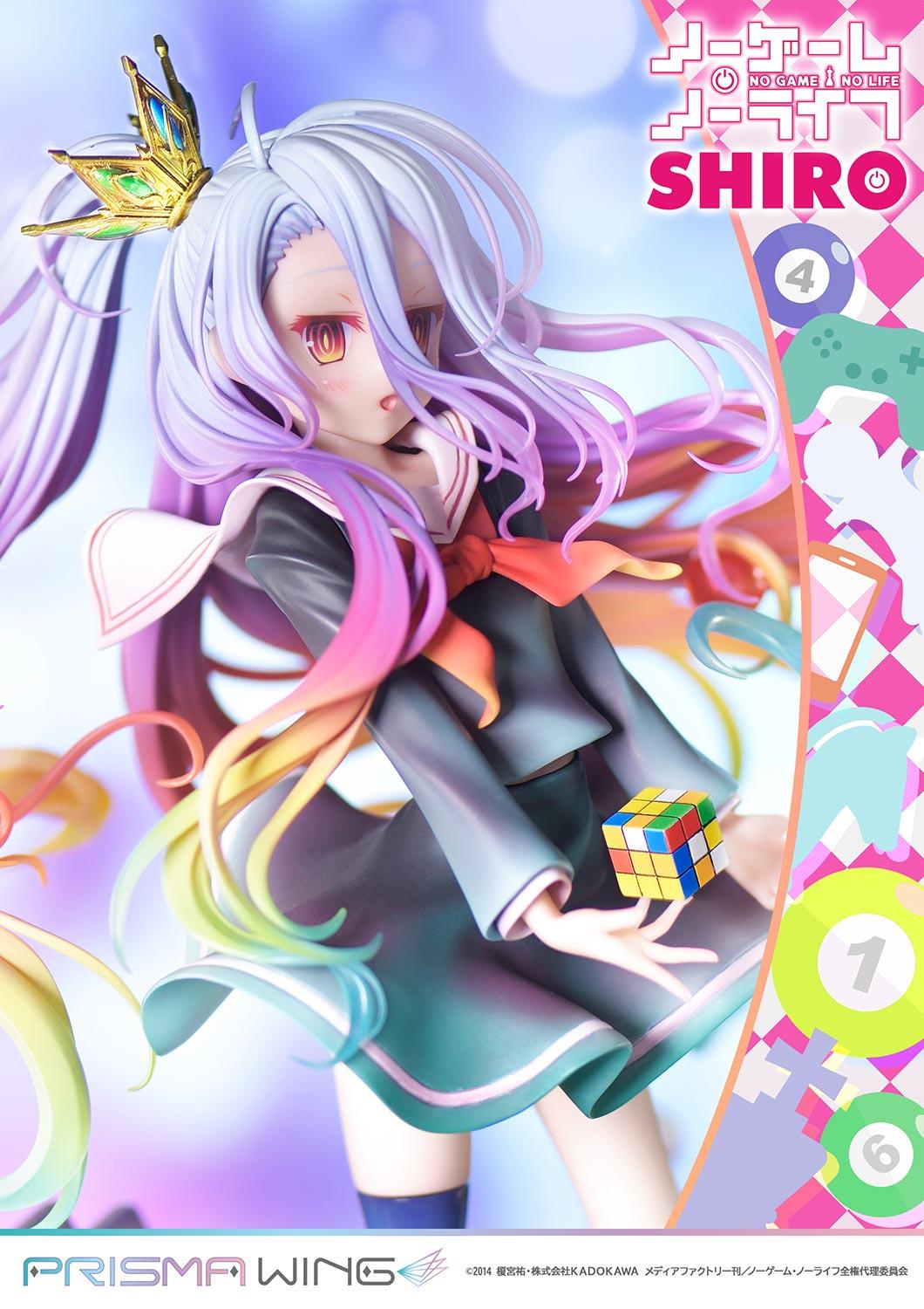 PRISMA WING NO GAME NO LIFE Shiro 1/7 Scale Pre-Painted Figure
