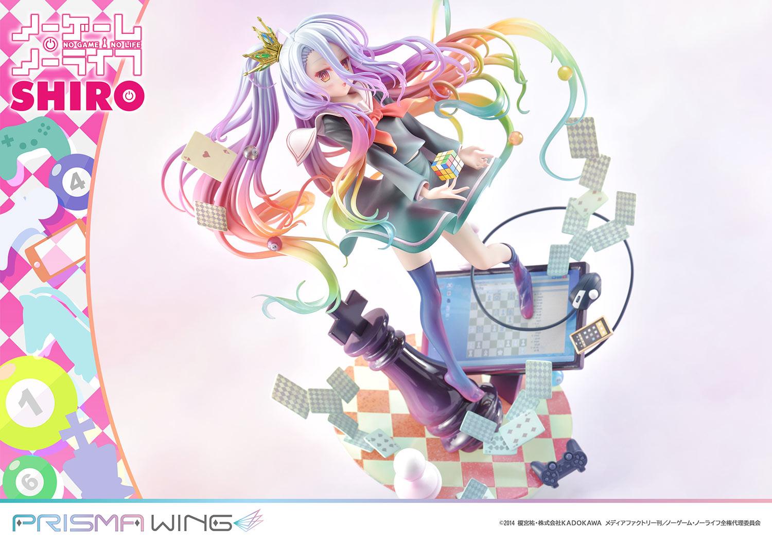 PRISMA WING NO GAME NO LIFE Shiro 1/7 Scale Pre-Painted Figure