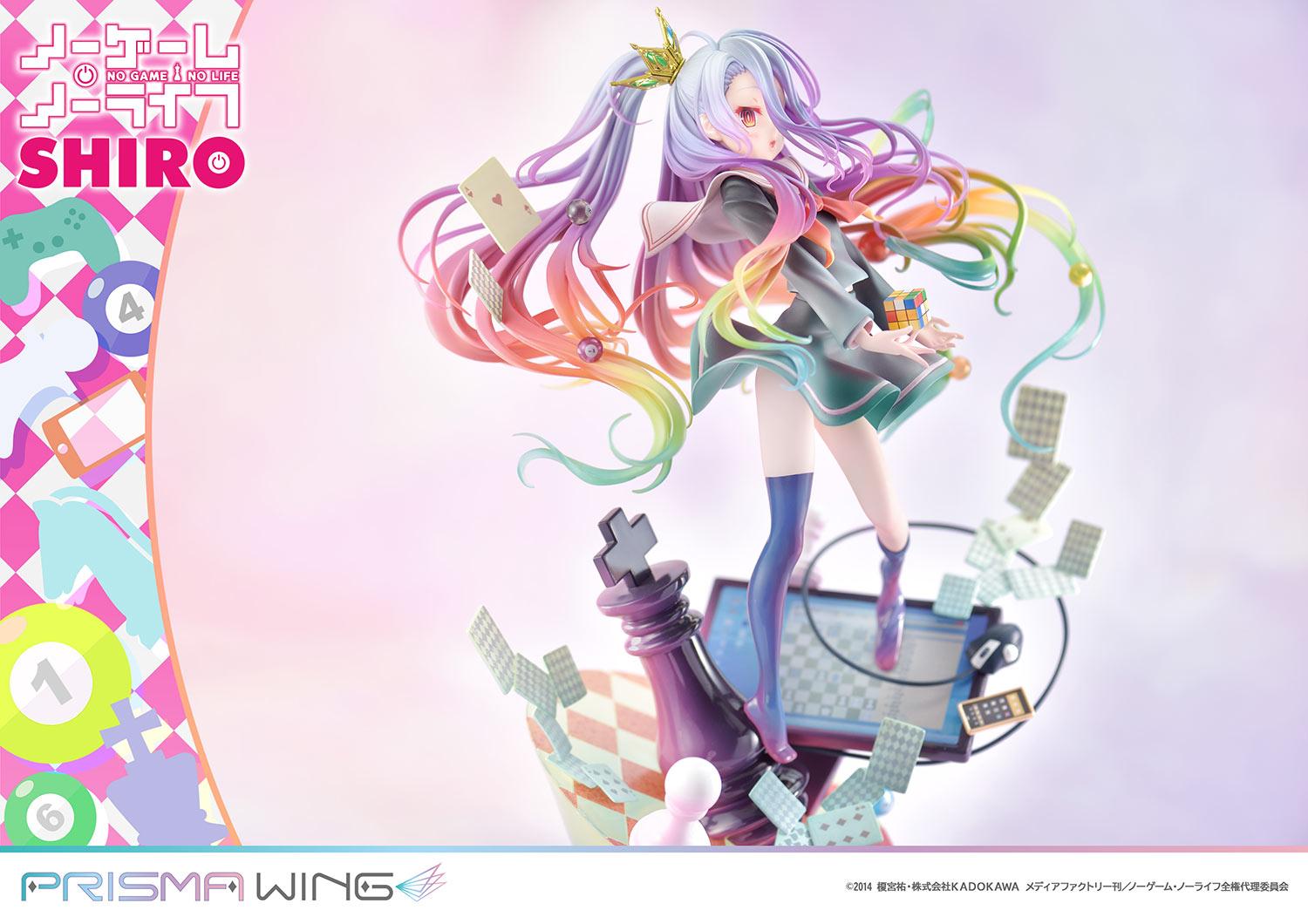 PRISMA WING NO GAME NO LIFE Shiro 1/7 Scale Pre-Painted Figure