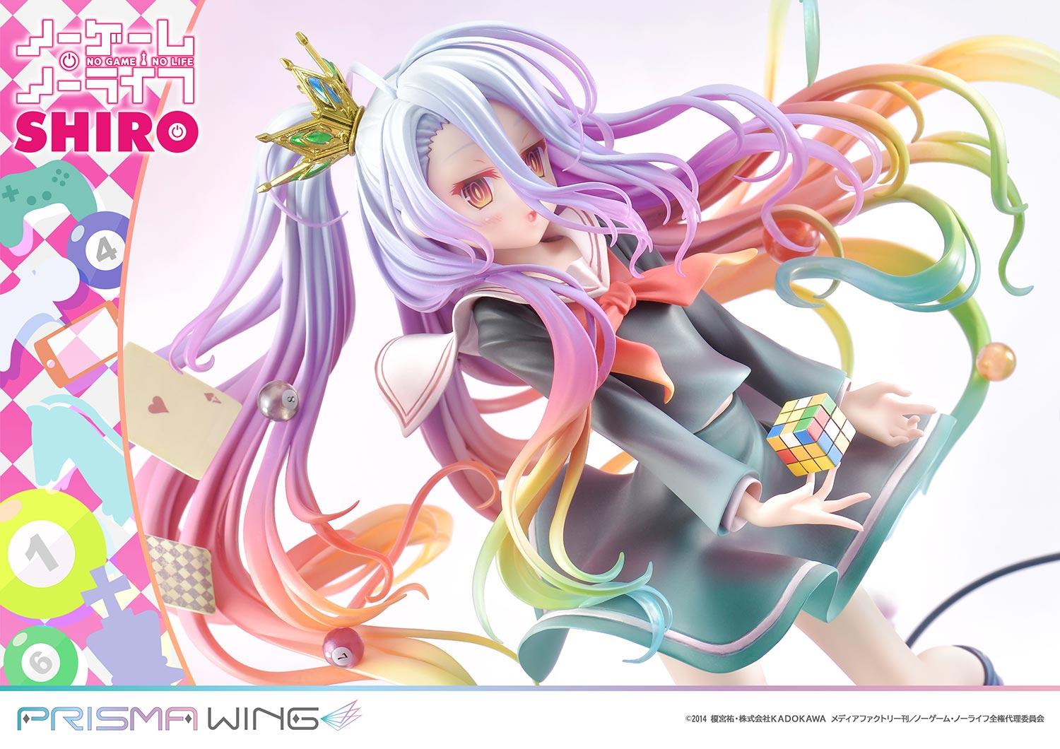 PRISMA WING NO GAME NO LIFE Shiro 1/7 Scale Pre-Painted Figure