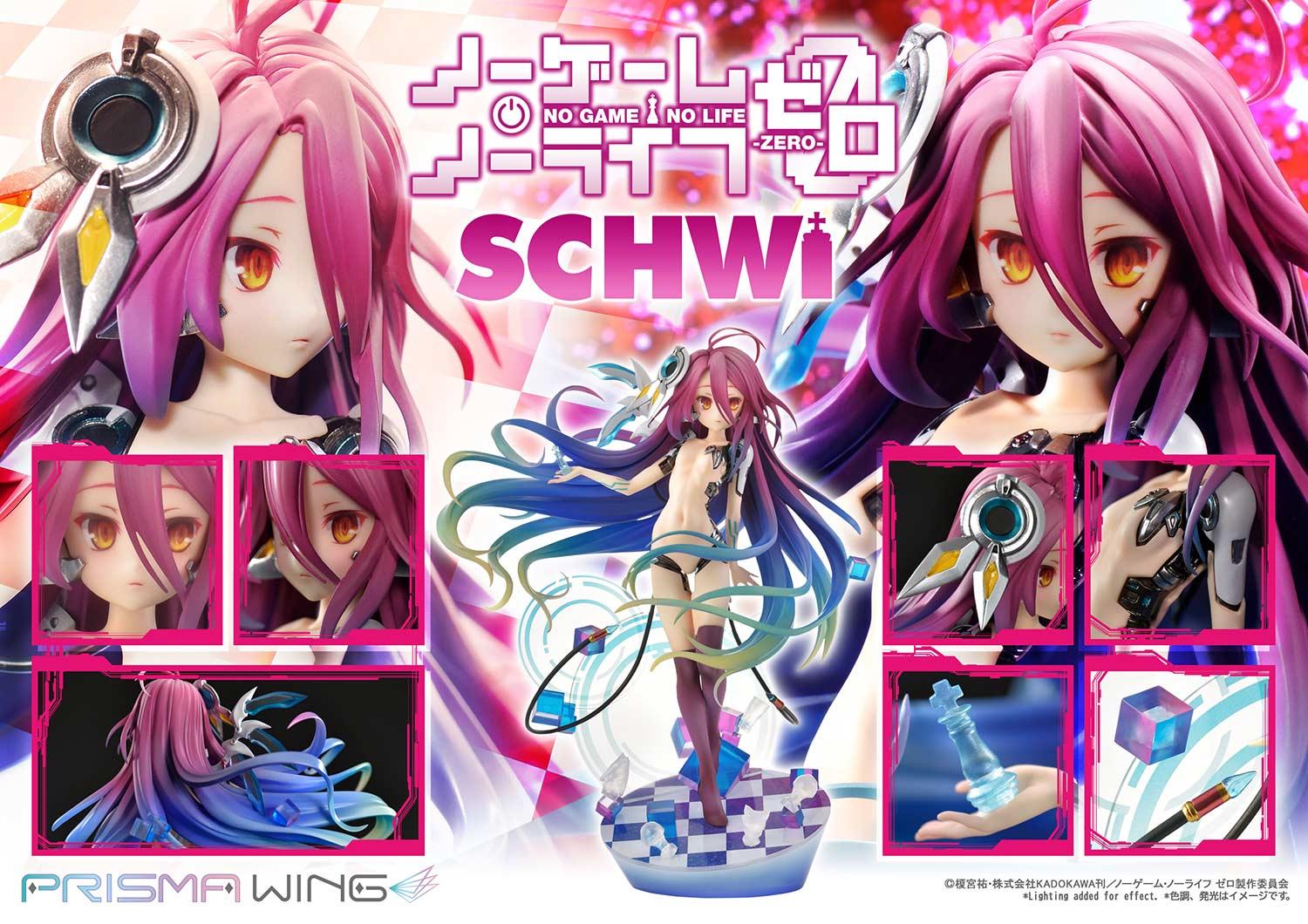 PRISMA WING NO GAME NO LIFE -ZERO- Schwi 1/7 Scale Pre-Painted Figure