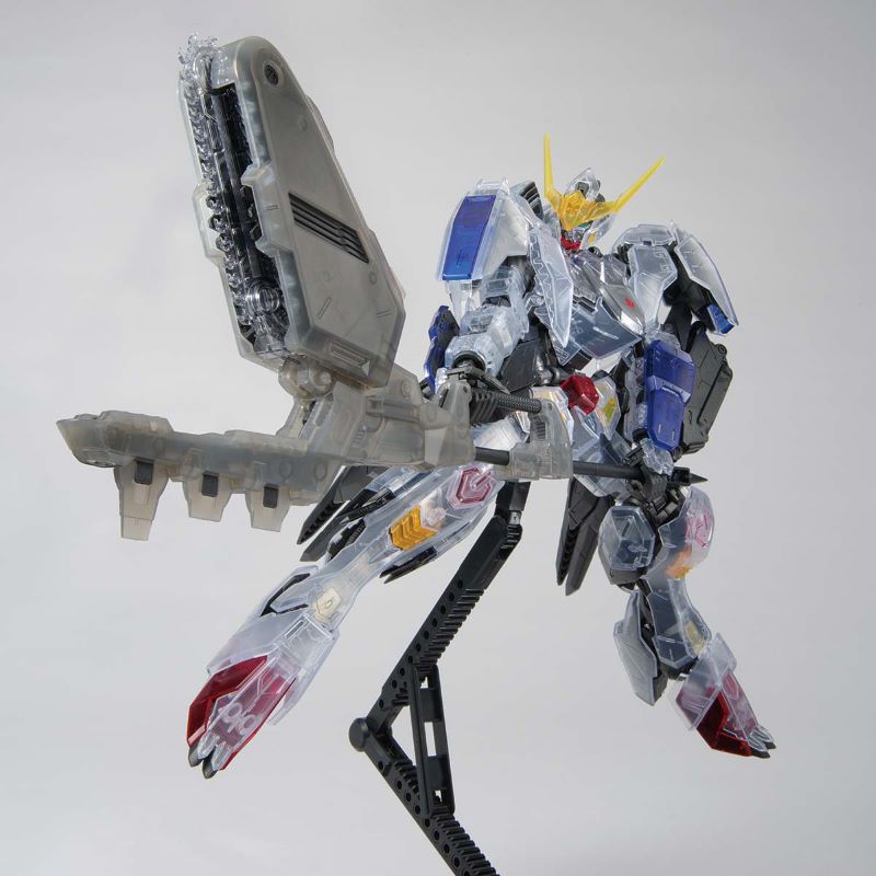 P-Bandai MG 1/100 The Gundam Base Limited Expansion Parts Set for Gundam Barbatos [Clear Color] (MS body not included)