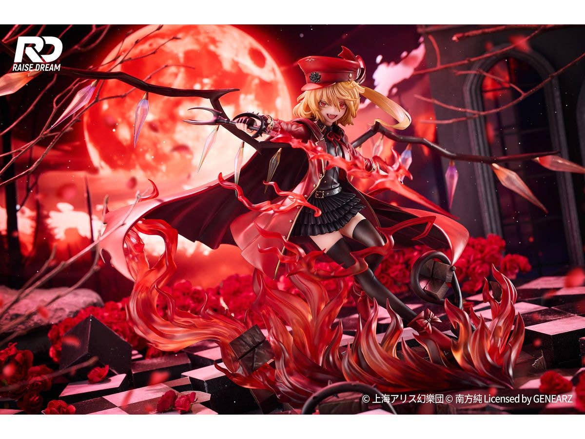 TOUHOU PROJECT FLANDRE SCARLET MILITARY UNIFORM 1/6 PVC FIG | 6973547900086