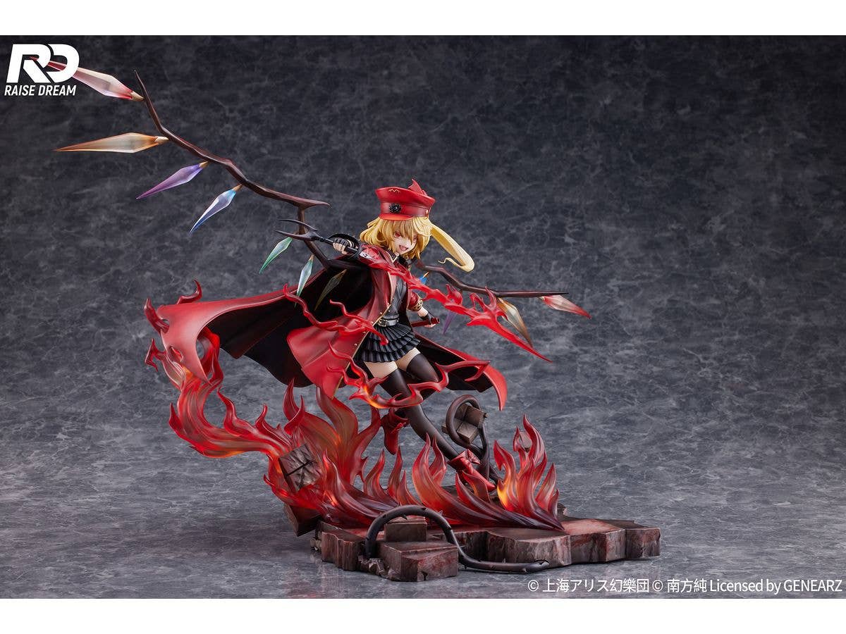 TOUHOU PROJECT FLANDRE SCARLET MILITARY UNIFORM 1/6 PVC FIG | 6973547900086