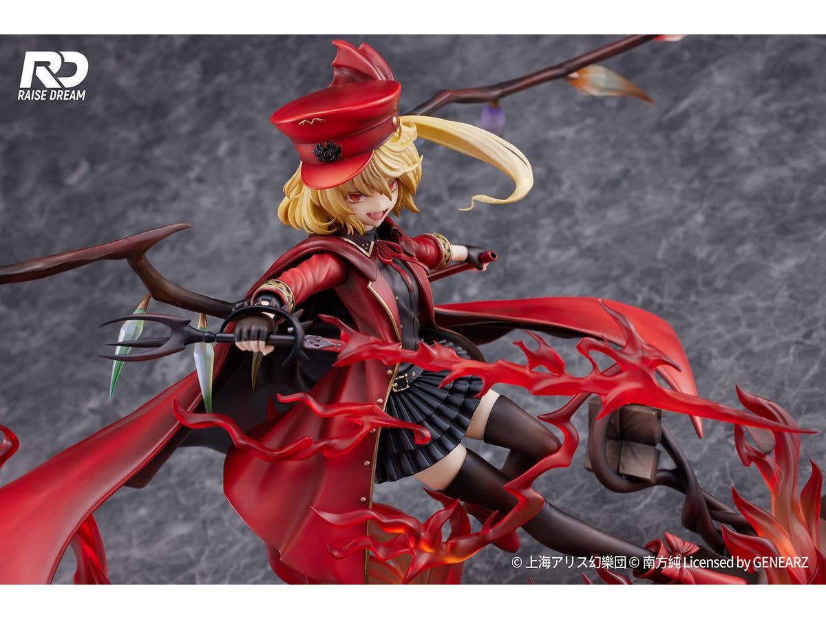 TOUHOU PROJECT FLANDRE SCARLET MILITARY UNIFORM 1/6 PVC FIG | 6973547900086
