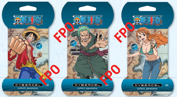 CYBERCEL ONE PIECE SERIES 1 BLISTER