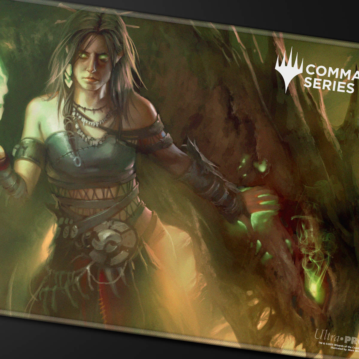 UP PLAYMAT MTG COMMANDER SERIES FAN VOTE 2 MEREN STITCHED | 074427387853