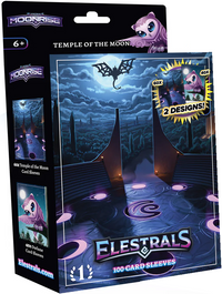 Elestrals: Moonrise- Card Sleeves- Temple of the Moon (60+40 ct) | 810148650858