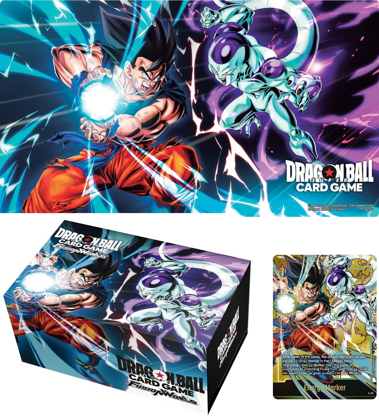 DBS FUSION WORLD ACCESSORIES SET 1 SON GOKU VS FRIEZA | 810059788848