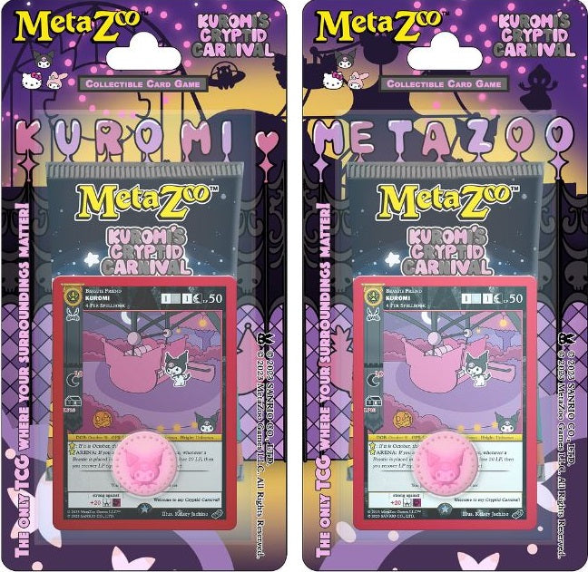 METAZOO TCG KUROMI'S CRYPTID CARNIVAL BLISTER PACK(197644732784)